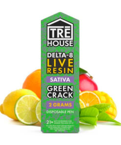 TRĒ House Live Resin Delta 8 Disposable | 2g